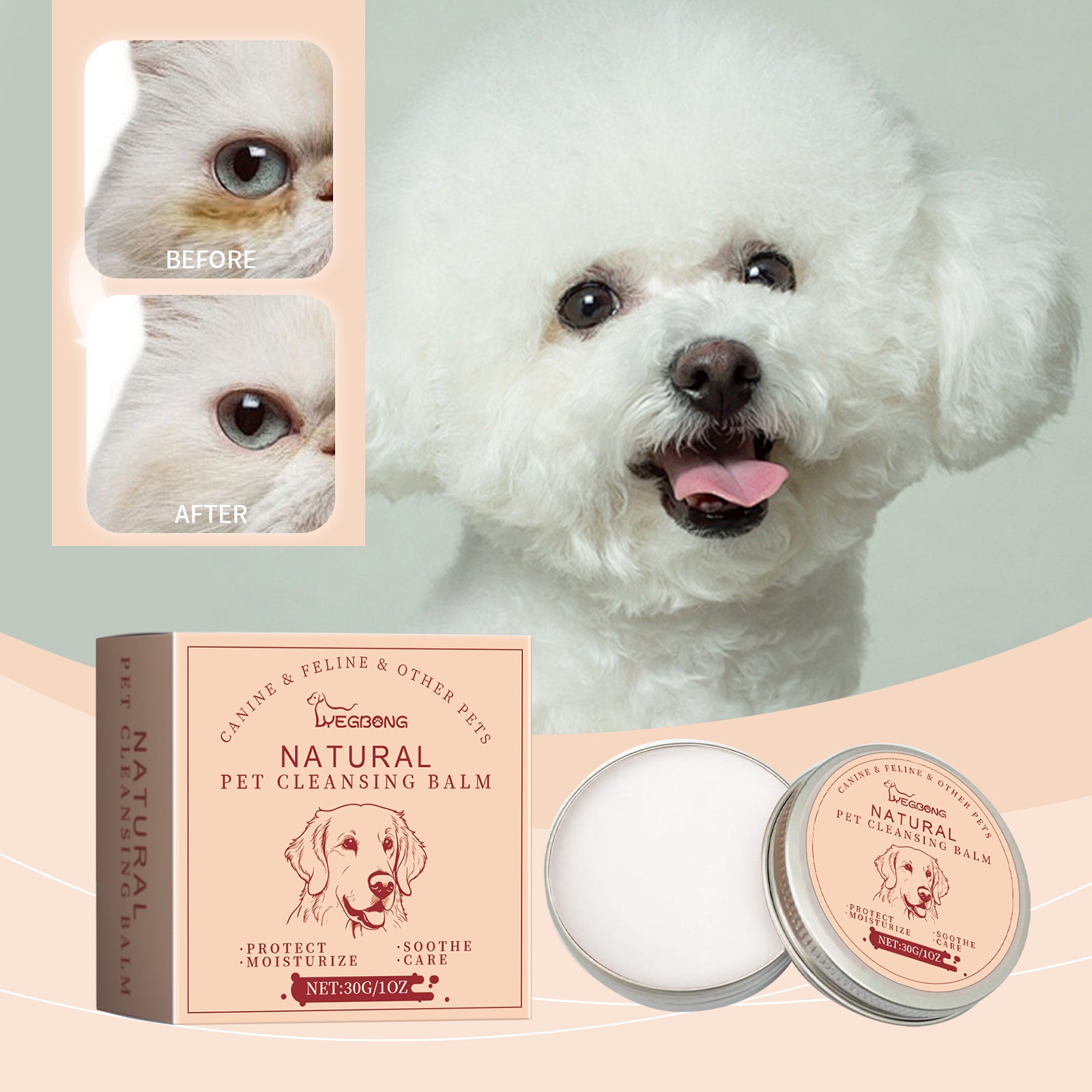 Household Mild Pet Tears Cleaning Cream