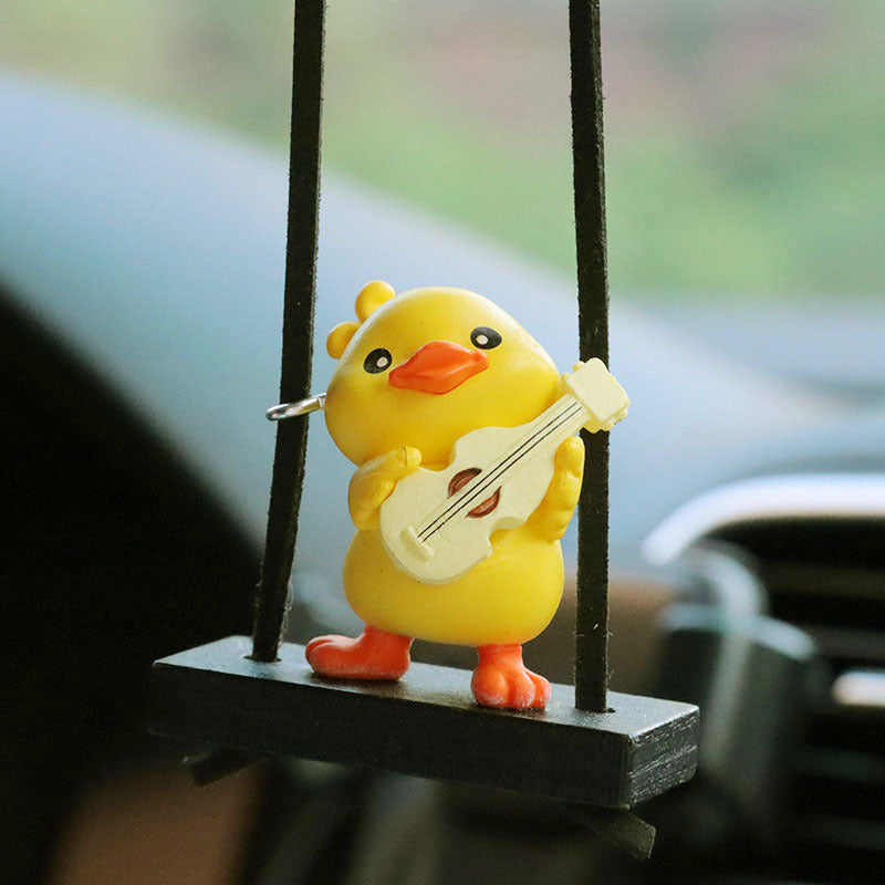 Duck Car Interior Decoration Cute Pendant