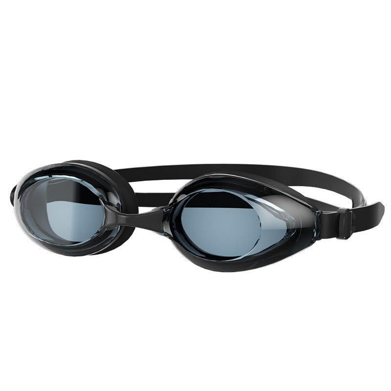 Large Frame HD Waterproof Anti-fog Swimming Goggles Swimming Cap