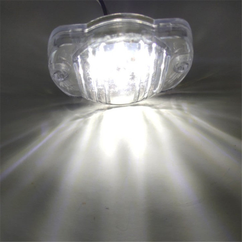 Round Truck Side Light 12v Round Cruise Ship Boat Signal Light 24V