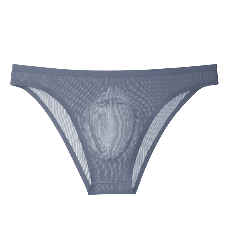 Translucent Ultra-thin Seamless Ice Silk Underwear Men