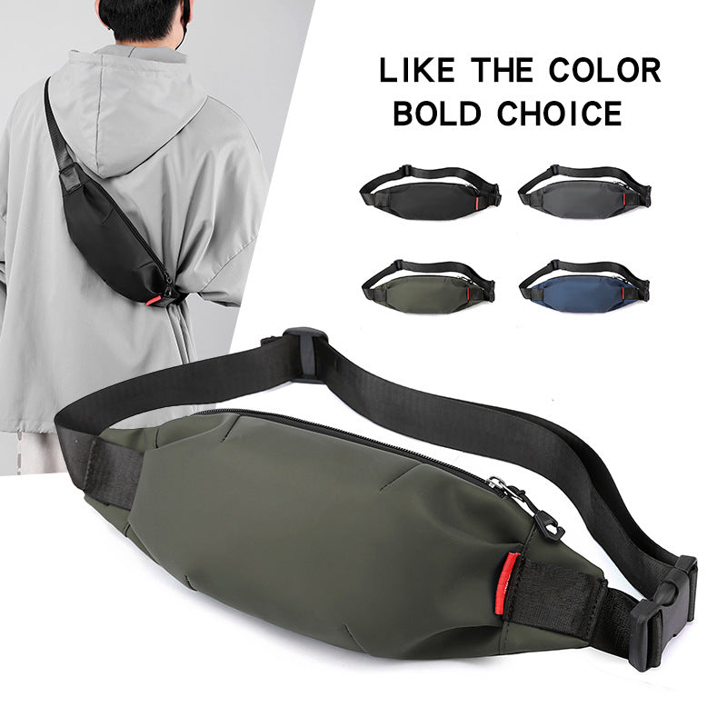 Men's Mini Waist Bag Lightweight Oxford Cloth Casual