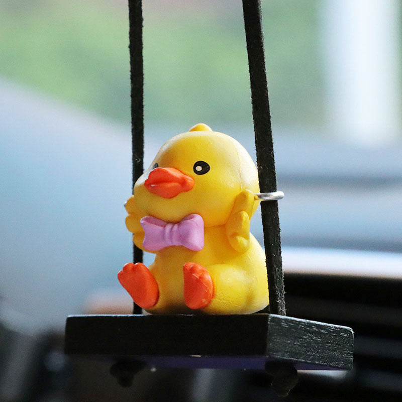 Duck Car Interior Decoration Cute Pendant