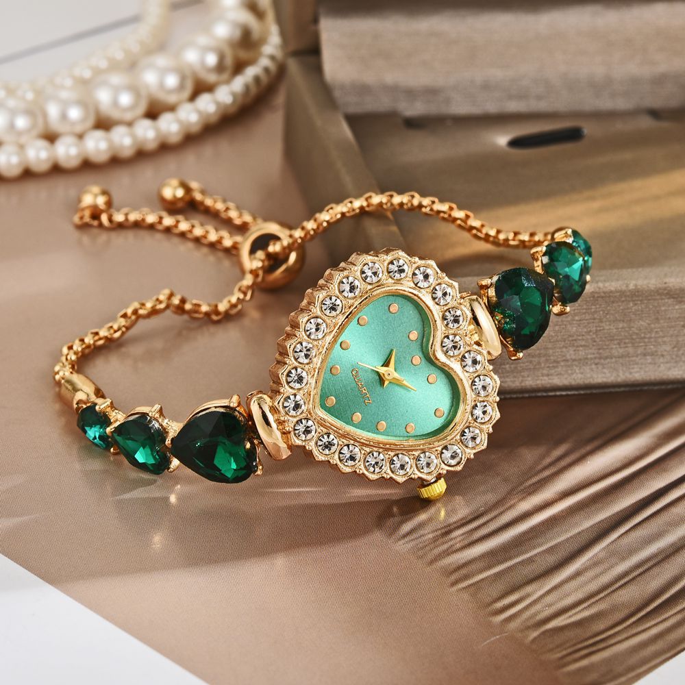 Exquisite Cute Heart Shape Quartz Watch Casual