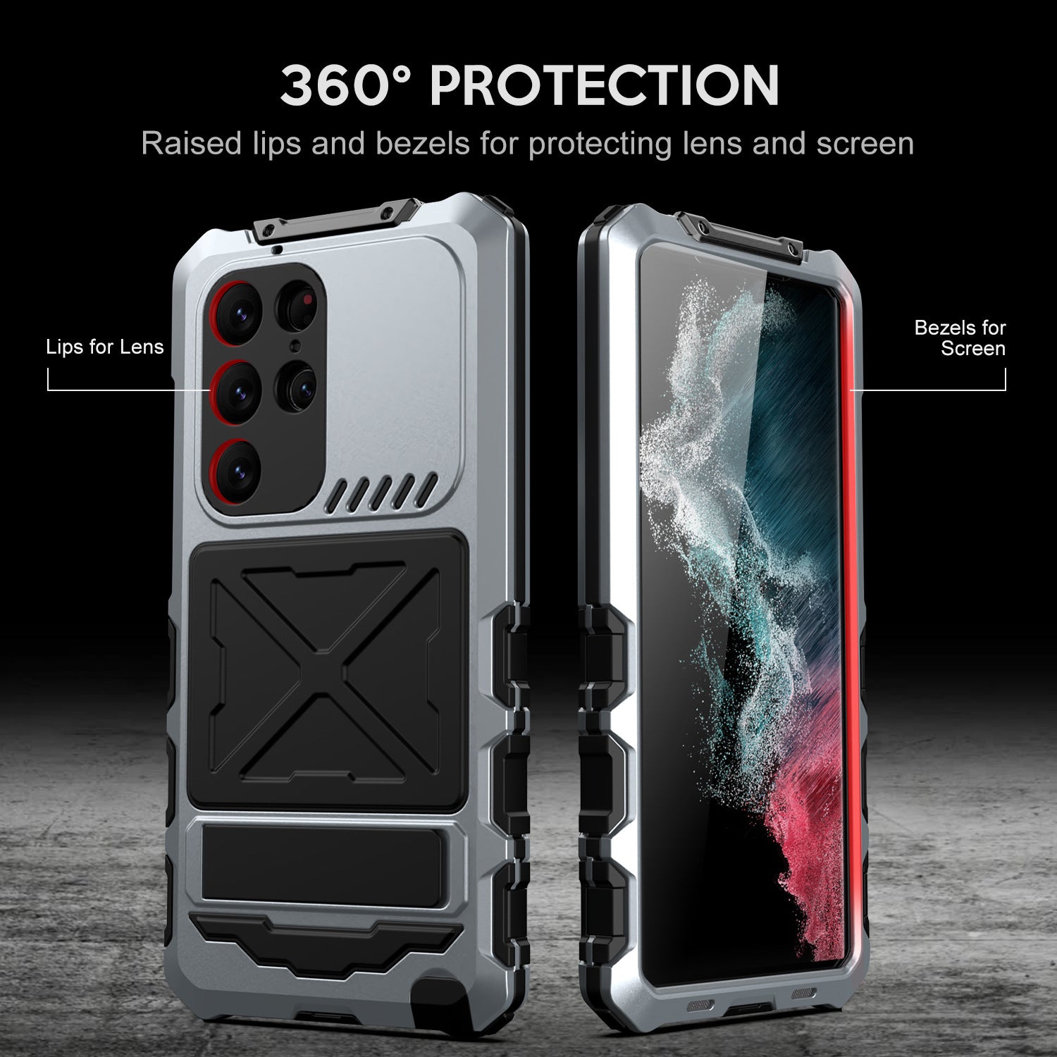 Buckle Three-proof Phone Case Screw-free