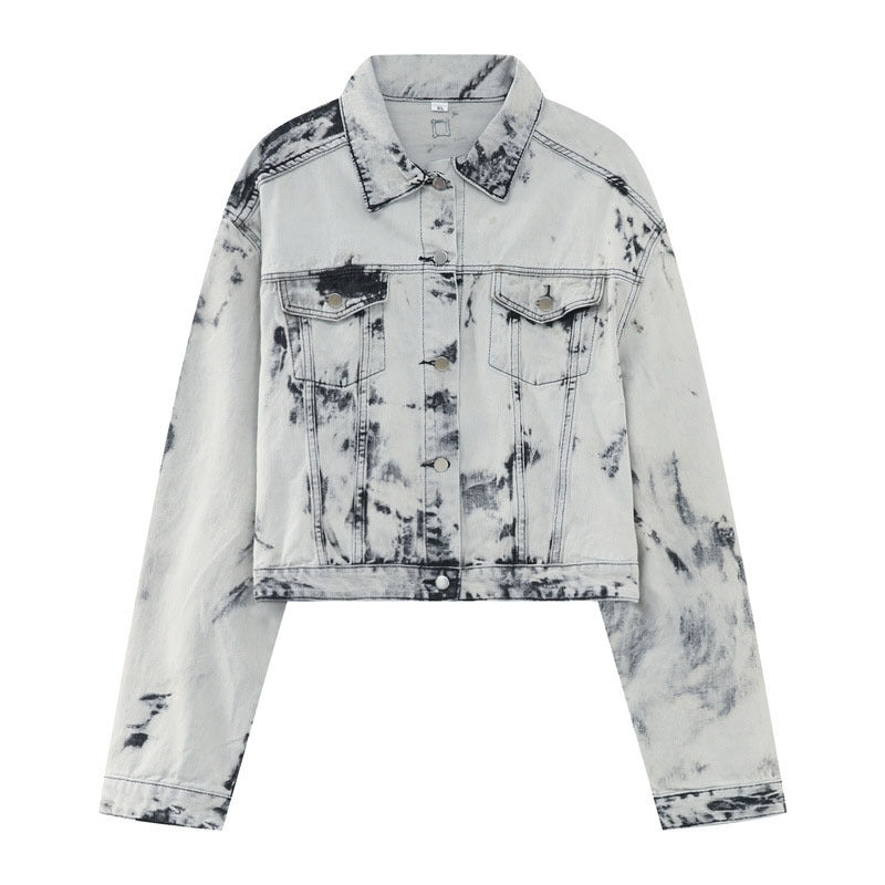 American Retro Tie-dye High Street Leisure Suit