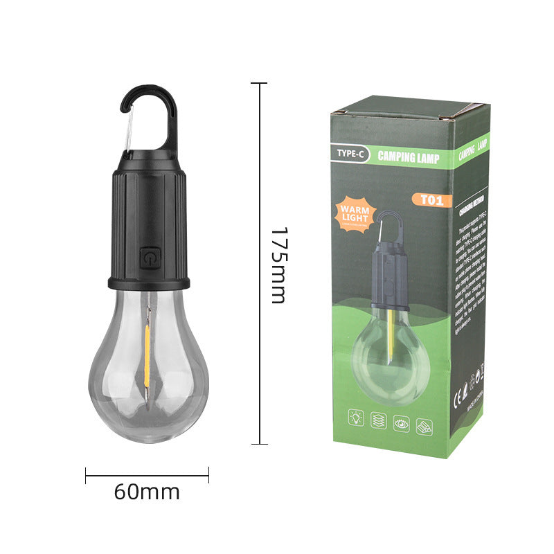 Solar Outdoor Warm Light Bulb Lighting