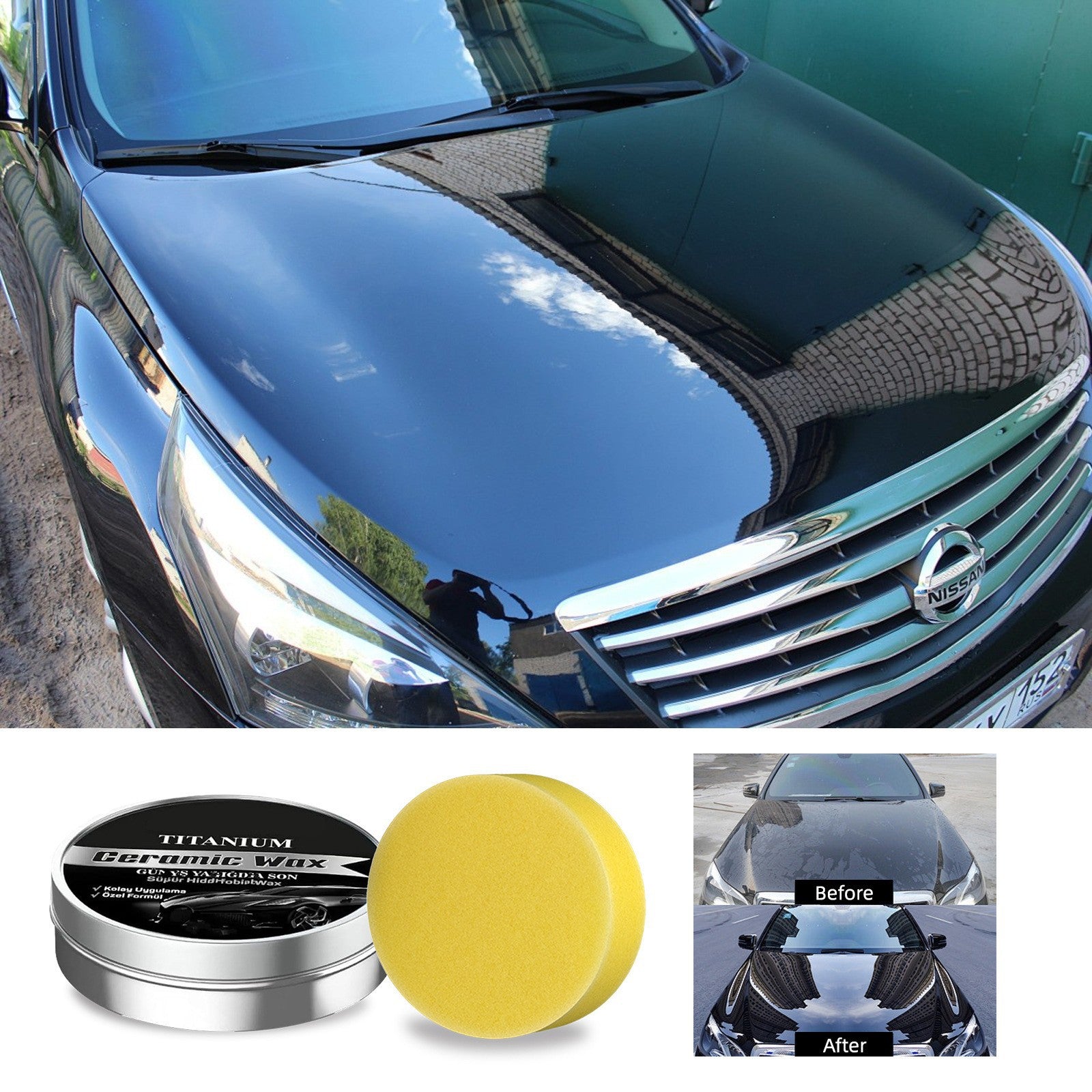Car Protection Wax Car Exterior Plated Crystal Sealing Glaze