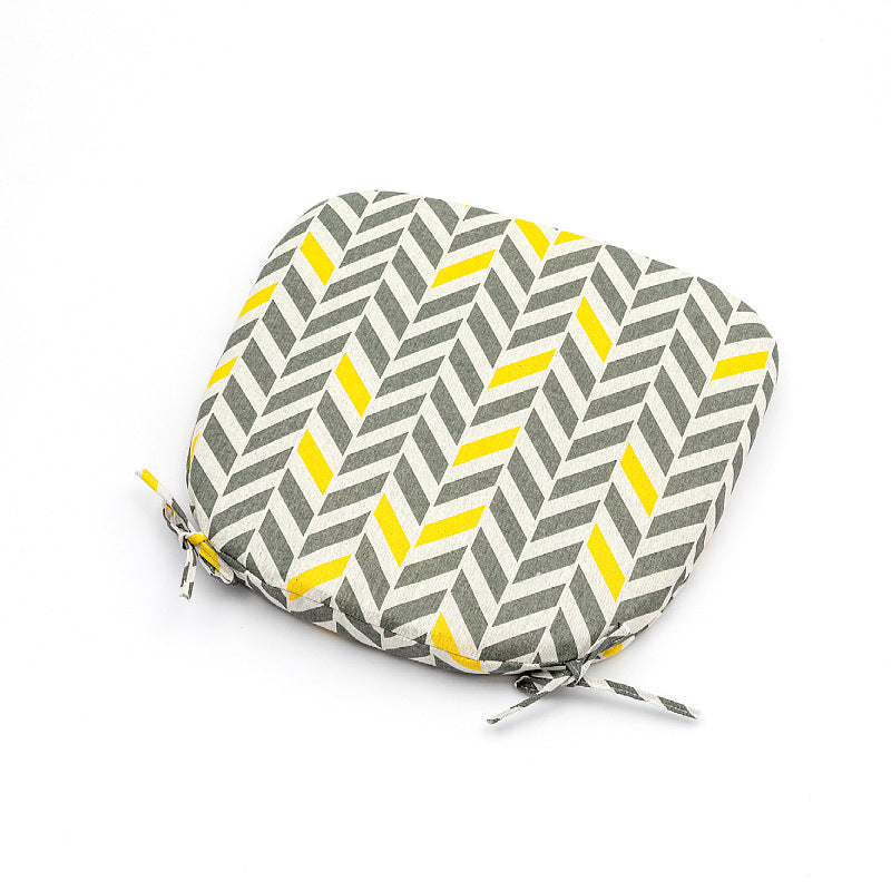 Four Seasons Fabric Four Nails Non-slip Seat Cushion Ins Nordic