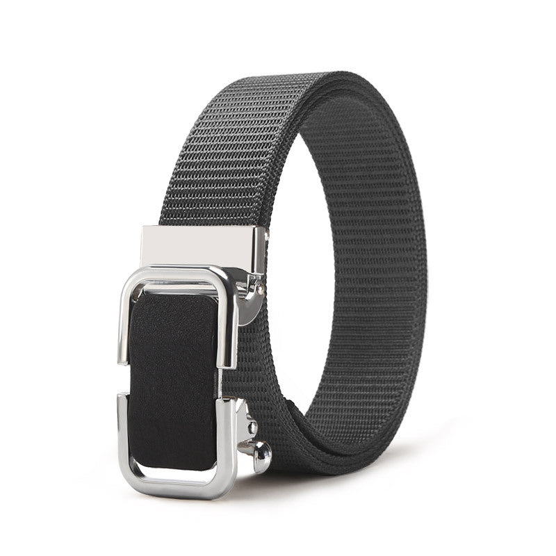 Men's Toothless Nylon Canvas Belt