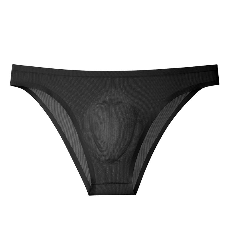 Translucent Ultra-thin Seamless Ice Silk Underwear Men