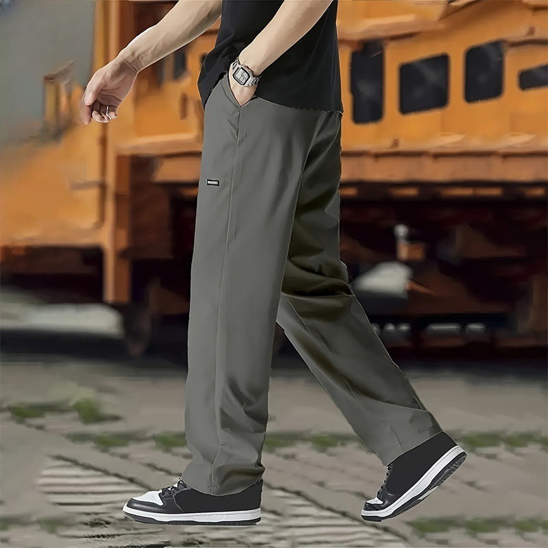 Men’s Summer Cargo Shorts – Loose Multi-Pocket Sports Tooling Pants