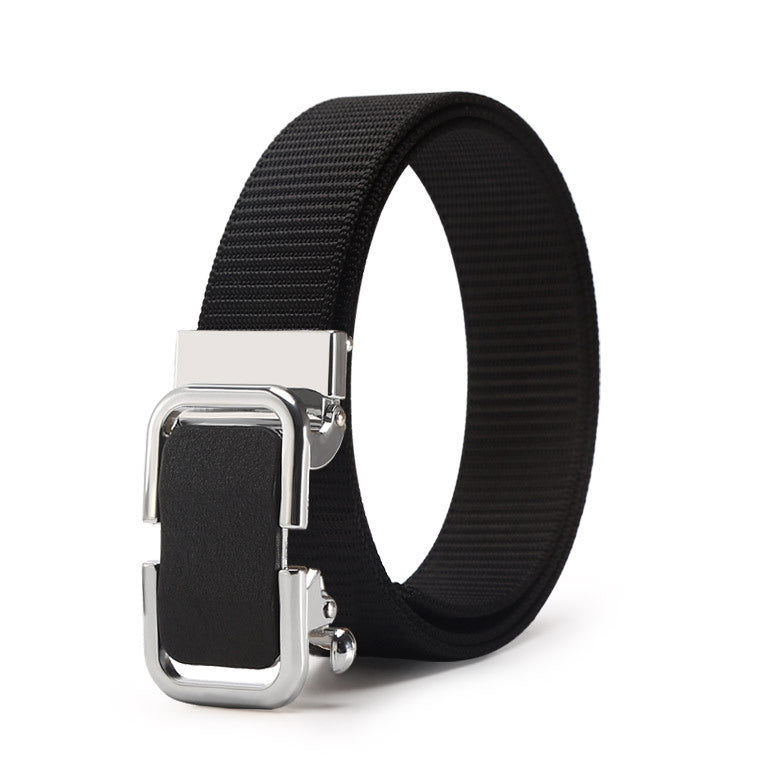 Men's Toothless Nylon Canvas Belt