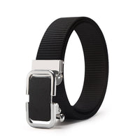 Silver Buckle Black