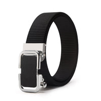 Silver Buckle Black