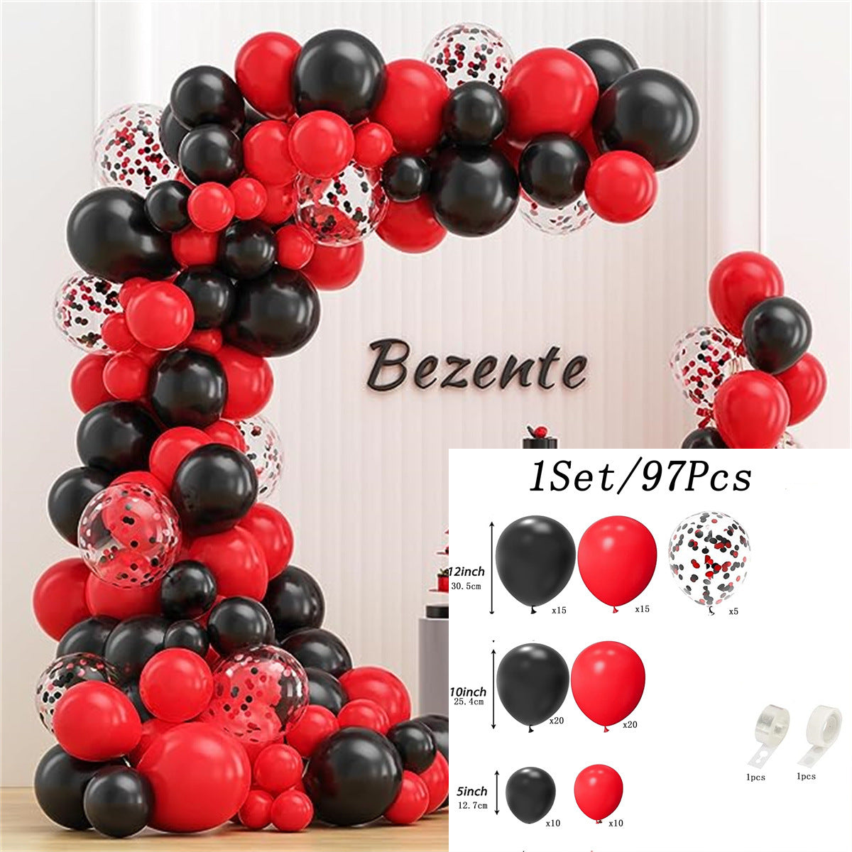 Party Balloon Layout Set Theme Decoration