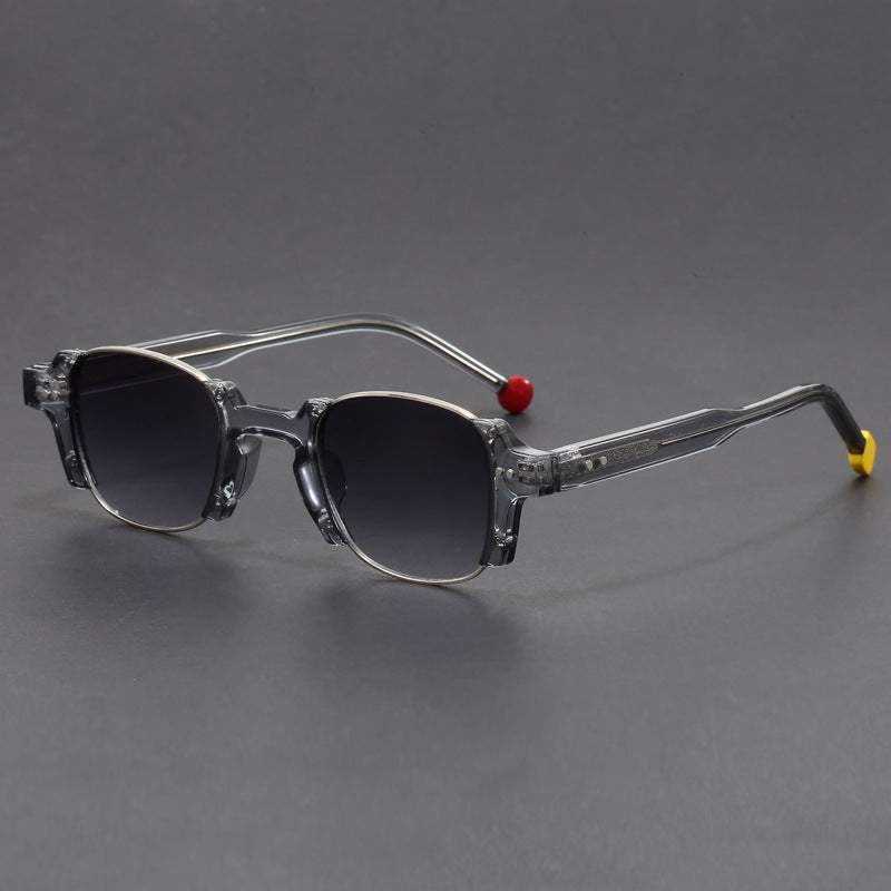 Retro Square Frame Sunglasses