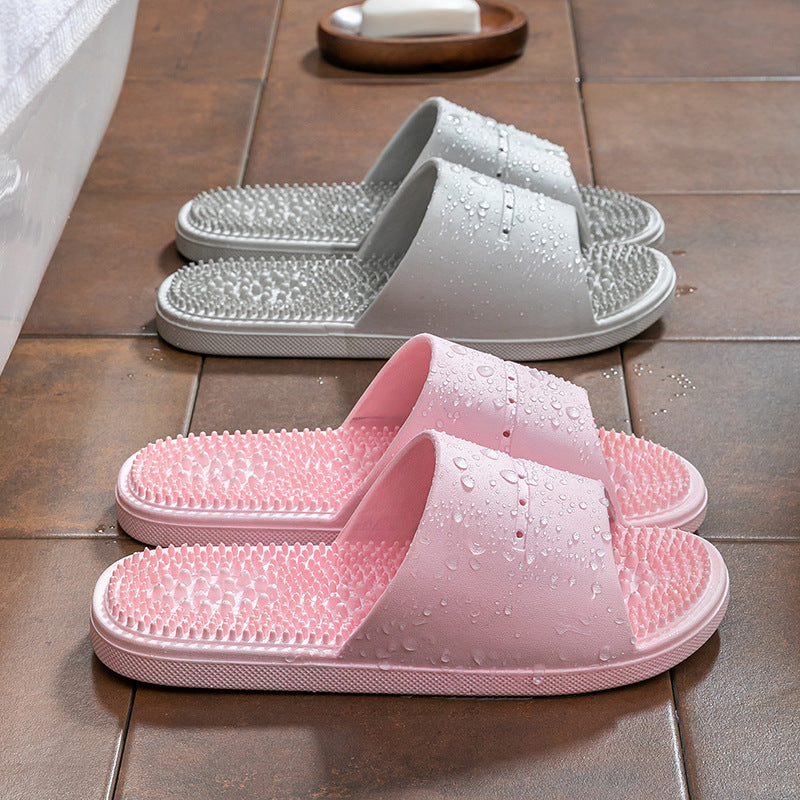 Womens PVC Flip Flops Regular Fit Massage Comfort Sandals