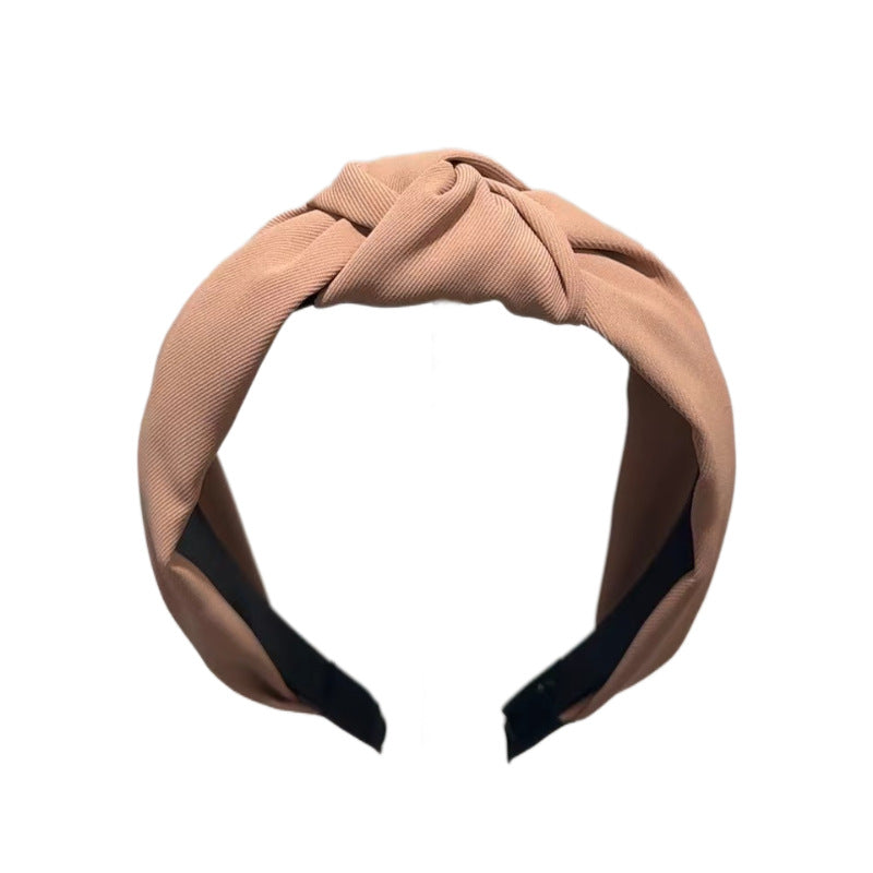 Cross-border Headband Hair Accessories Fabric Craft Knotted Headdress