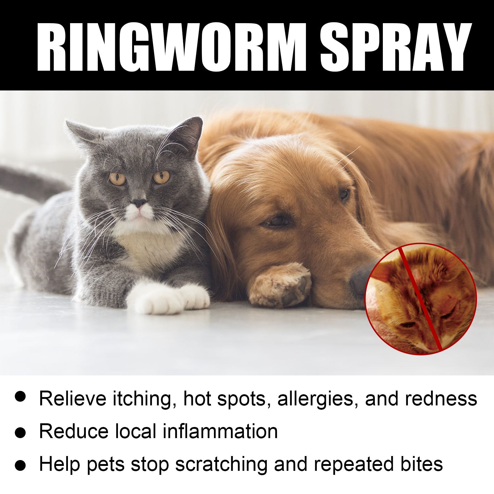 Cat Skin Spray Gentle Cleaning