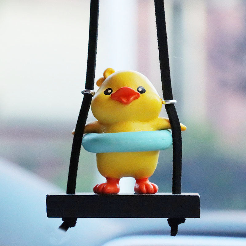 Duck Car Interior Decoration Cute Pendant