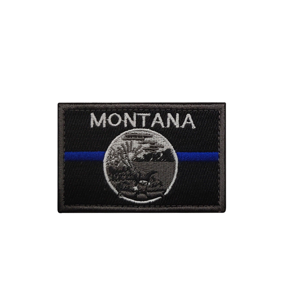 Embroidered Armband – Double-Sided Velcro Cloth Label for Uniforms