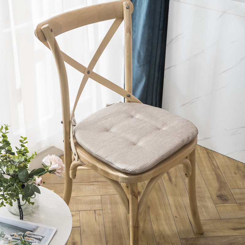 Four Seasons Fabric Four Nails Non-slip Seat Cushion Ins Nordic
