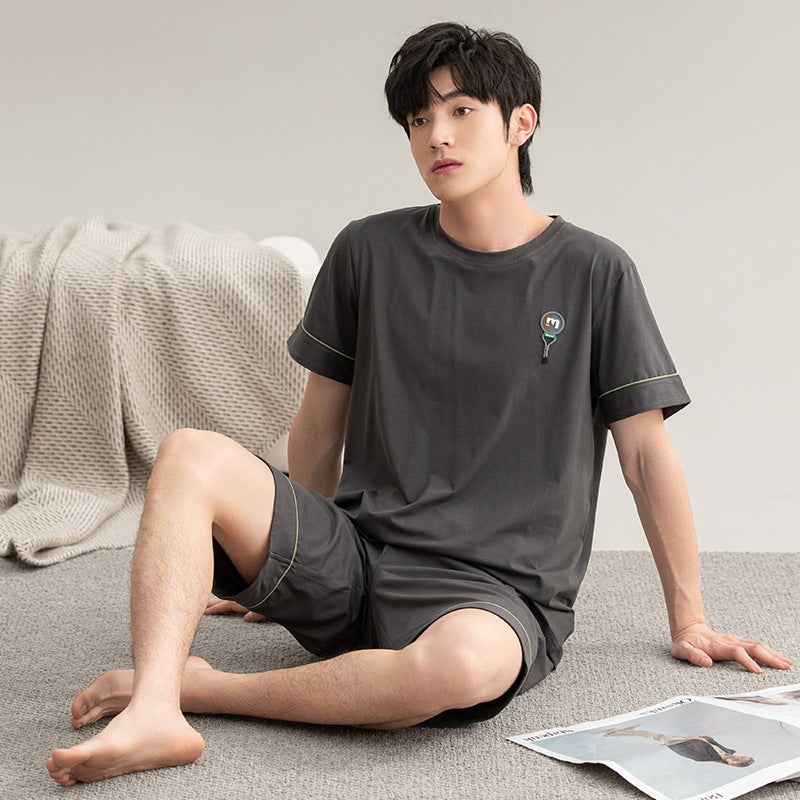 Boys Cotton Pajamas – New Casual Homewear Two-Piece Set