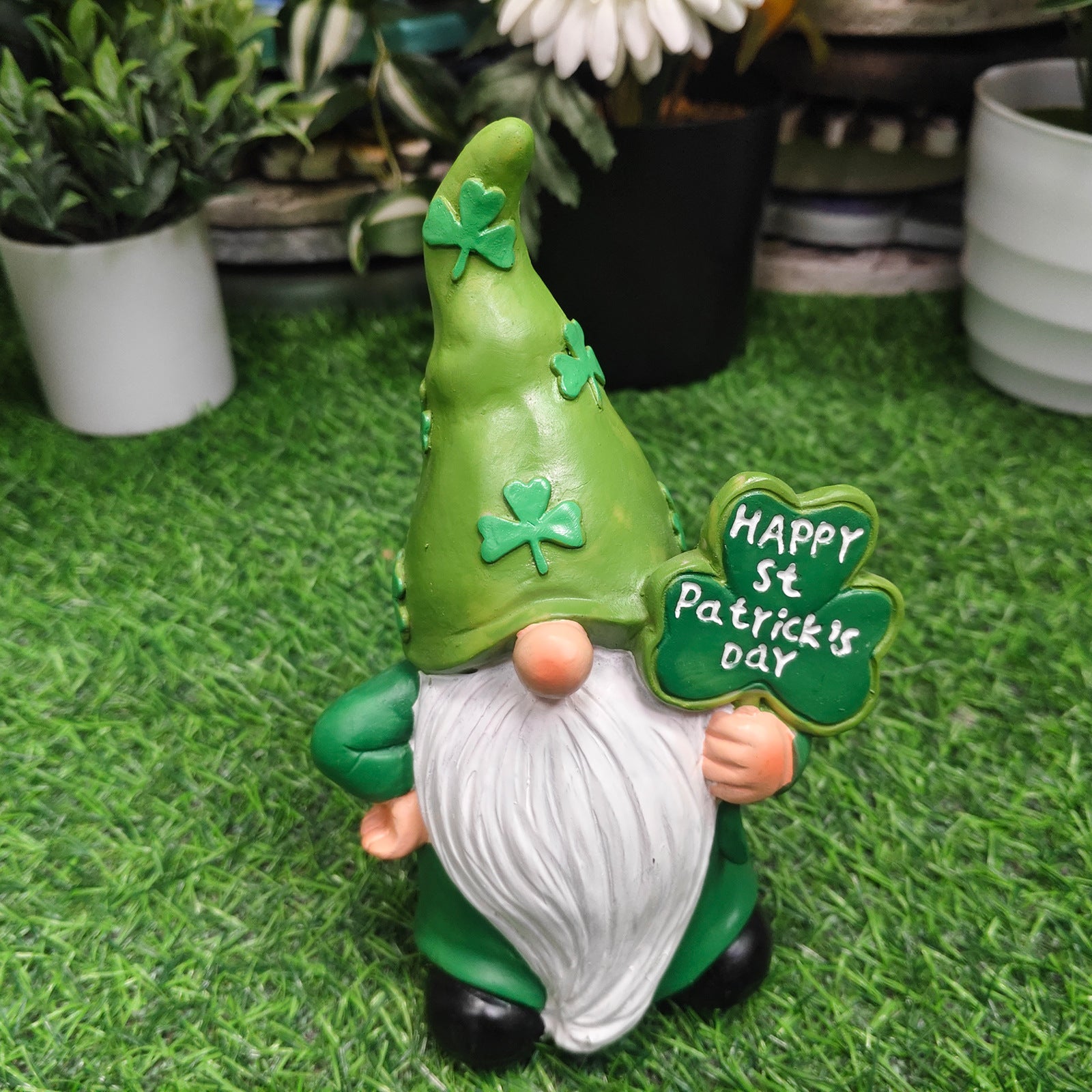 Garden Irish Resin Elf Ornament Crafts