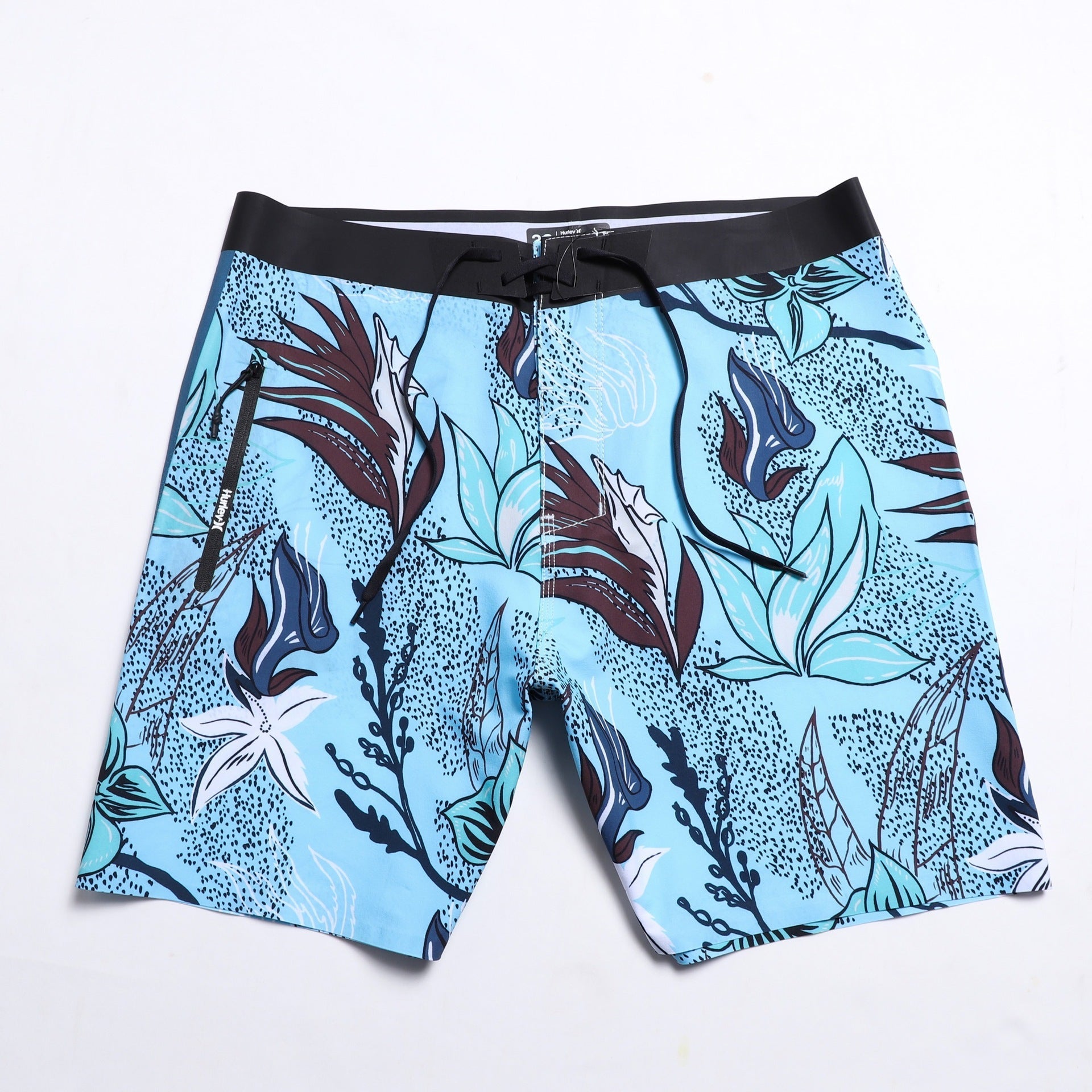 Men's Korean High Waist Wide Leg Relaxed Fit Polyester Pants