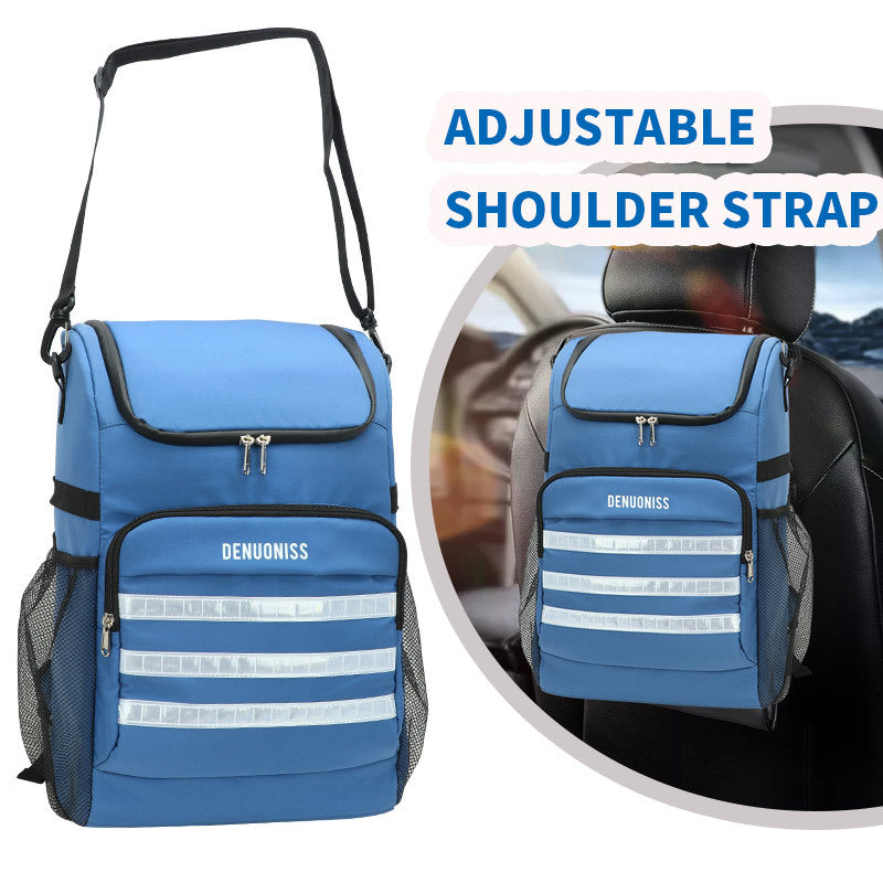 Unisex Waterproof Insulated Cloth Backpack Modern Minimal