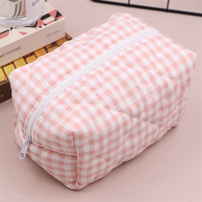 Floral Travel Makeup Bag – Multifunctional Large Capacity Cosmetic Organizer