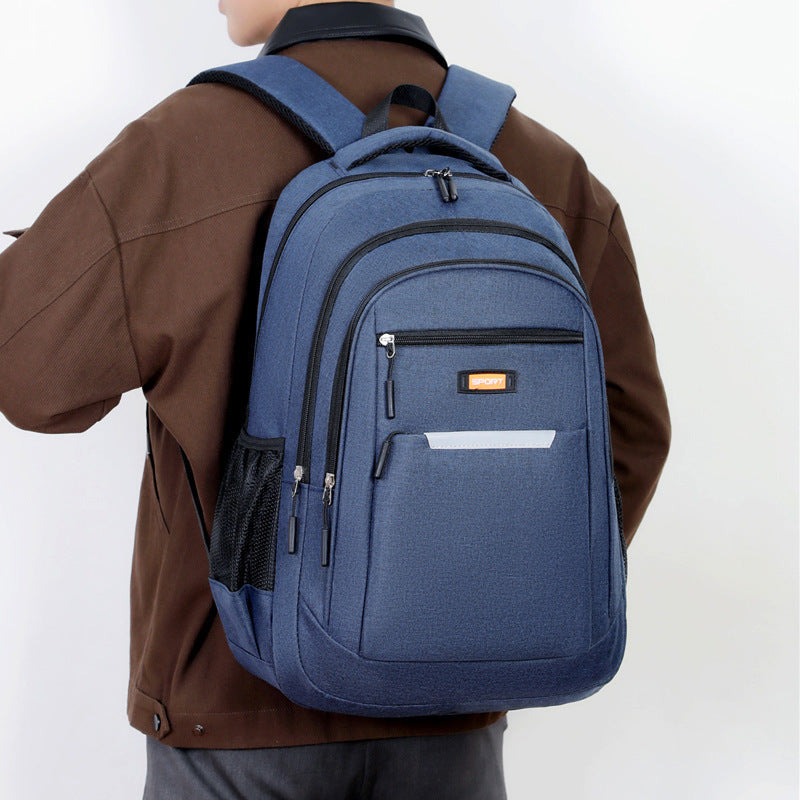 Men's Casual Backpack Oxford Cloth Lightweight Travel Bag