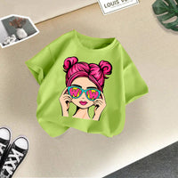Fruit Green Pink Glasses