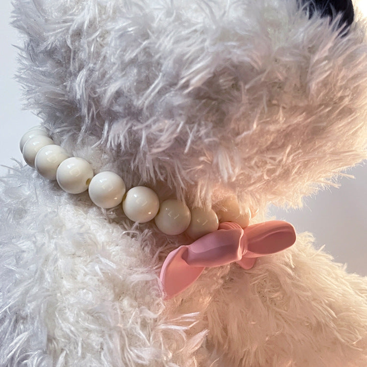 Pet Supplies Collar Collar Bow Cat Necklace