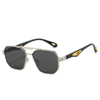 Silver Frame Black And Gray