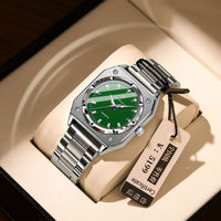 788 Silver Case Green Surface