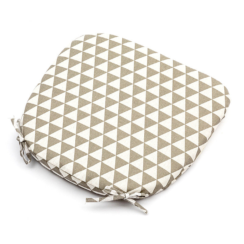 Four Seasons Fabric Four Nails Non-slip Seat Cushion Ins Nordic