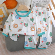 Children's Long-sleeved Trousers Homewear Suit