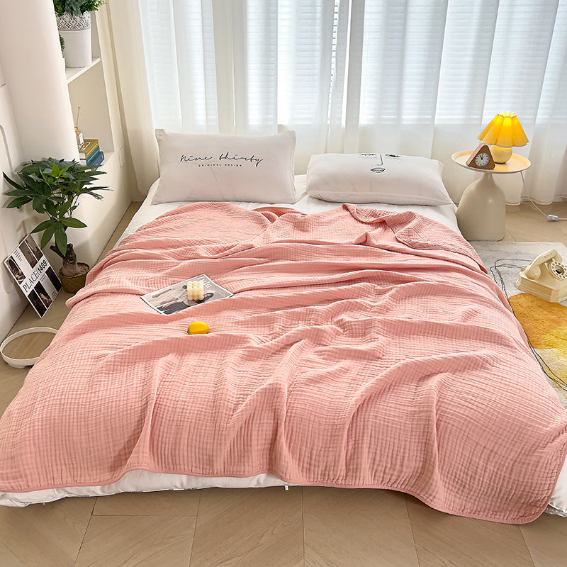 Cotton Gauze Blanket Children's Seersucker Blanket
