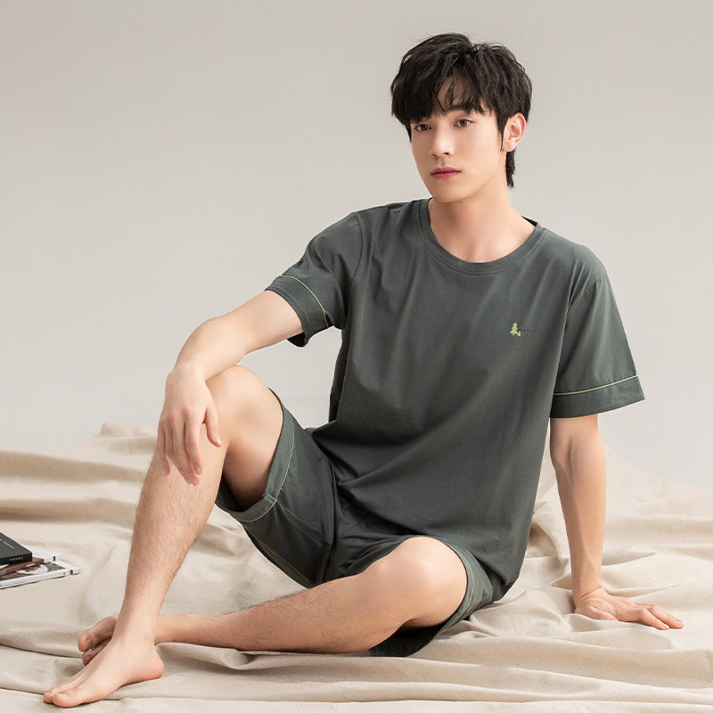 Boys Cotton Pajamas – New Casual Homewear Two-Piece Set