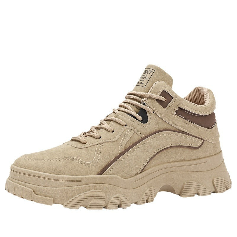 All-match Work Low-top Short Booties Male