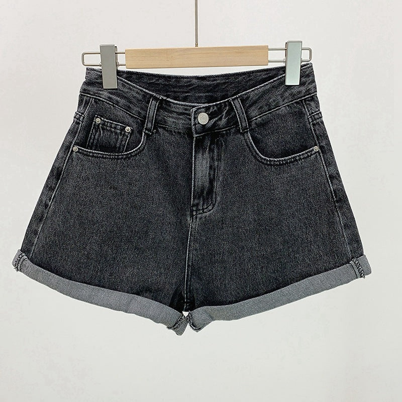 Denim Shorts for Women – Summer Cutoffs, Comfy Stretch, Casual Fit