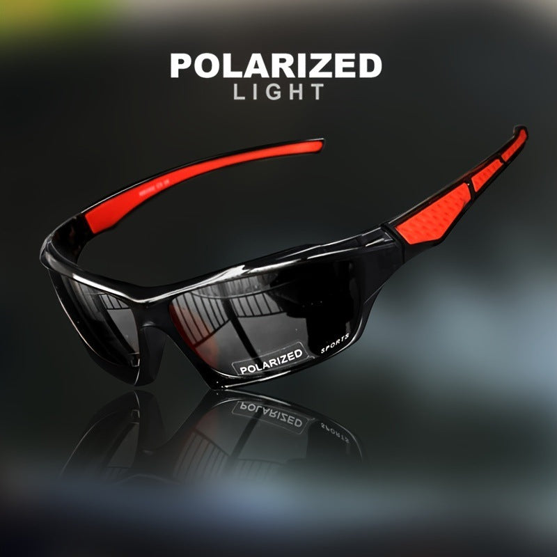 Men's Polarized Sunglasses Regular Plastic Frame TAC Lenses