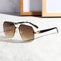 Gold Frame Double Tea