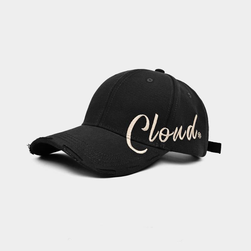 Adjustable Cotton Dome Peaked Children’s Baseball Cap with Side Letter Embroidery