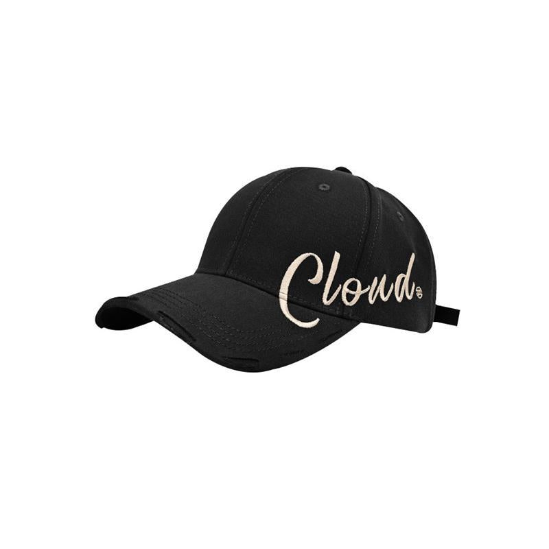 Adjustable Cotton Dome Peaked Children’s Baseball Cap with Side Letter Embroidery