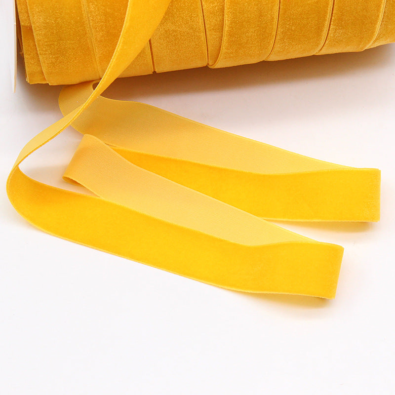 Household Portable Solid Color Velvet Ribbon – DIY Crafts & Gift Wrapping