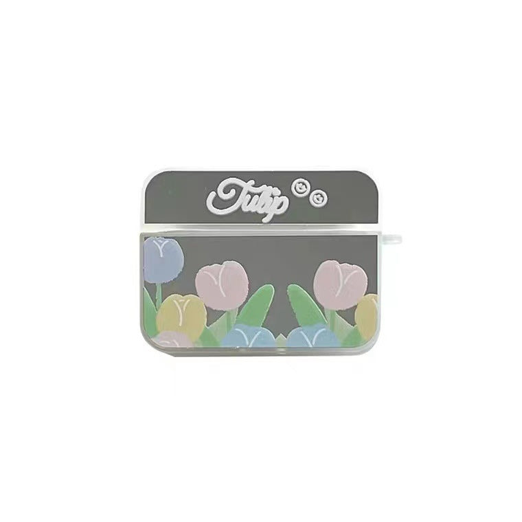 Ins Korean Style Flower Earphone Case