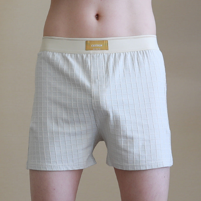 Loose Men's Underwear Solid Color